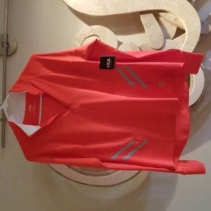 Large Fila Sport Quarter Zip Long Sleeve Sports Tennis Golf Pickleball Top